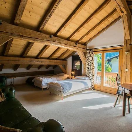 招待所 La Ferme Du Chateau Abondance